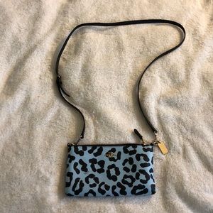 Coach cheetah purse